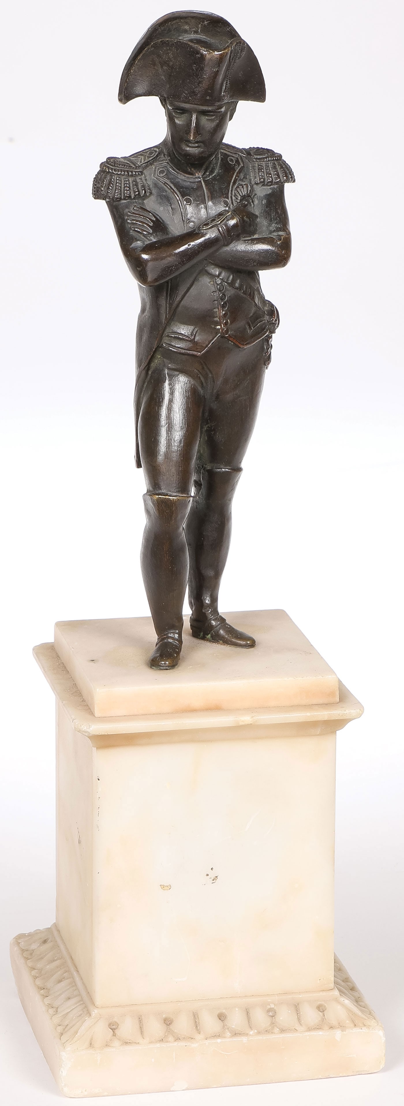 FRENCH BRONZE FIGURE OF NAPOLEAN, 19TH C (1 of 4)