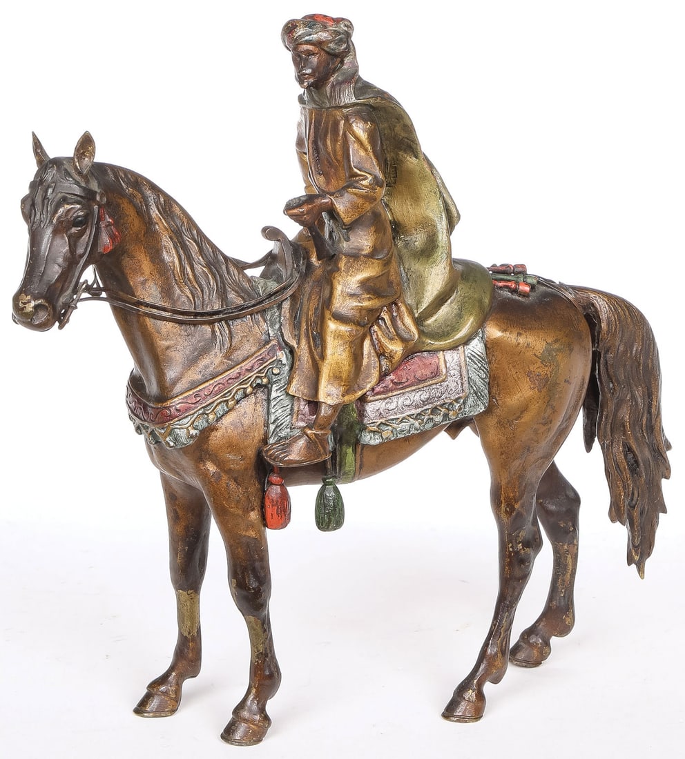 GOOD AUSTRIAN COLD PAINTED BRONZE (1 of 3)