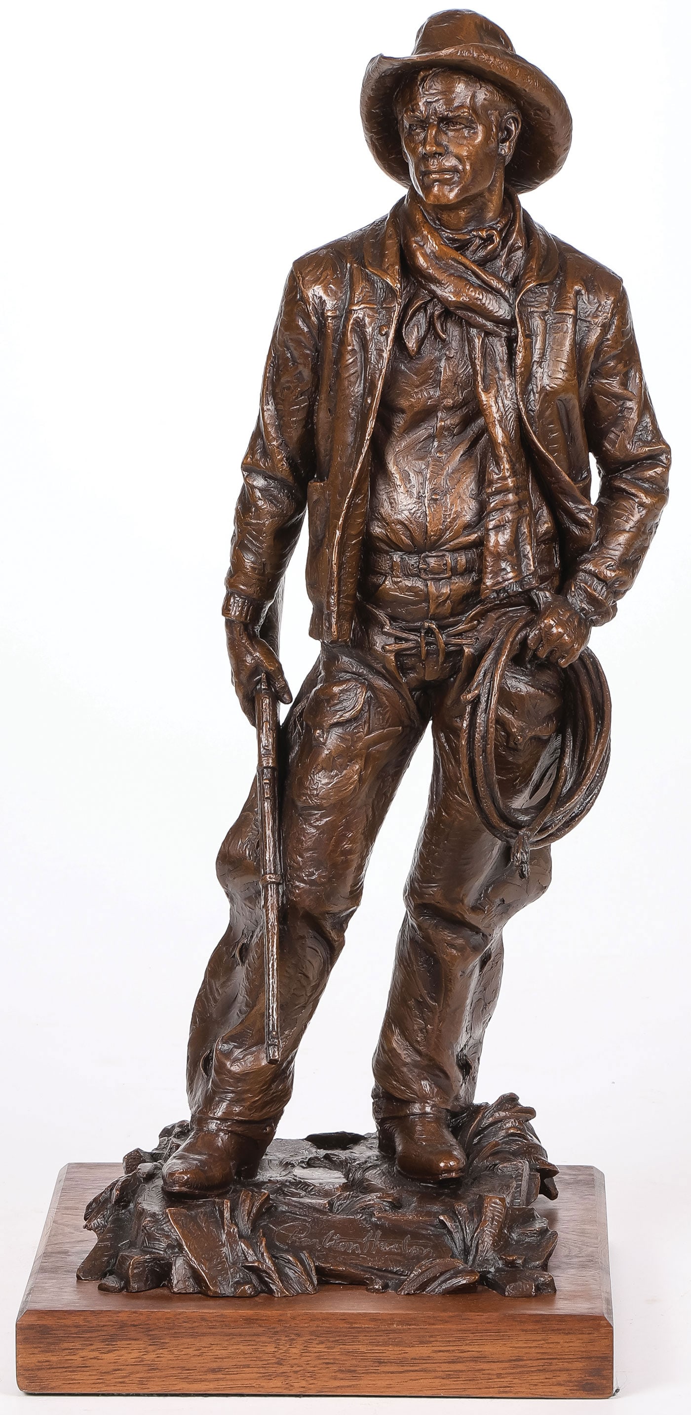 GREAT CHARLTON HESTON NRA BRONZE (1 of 4)