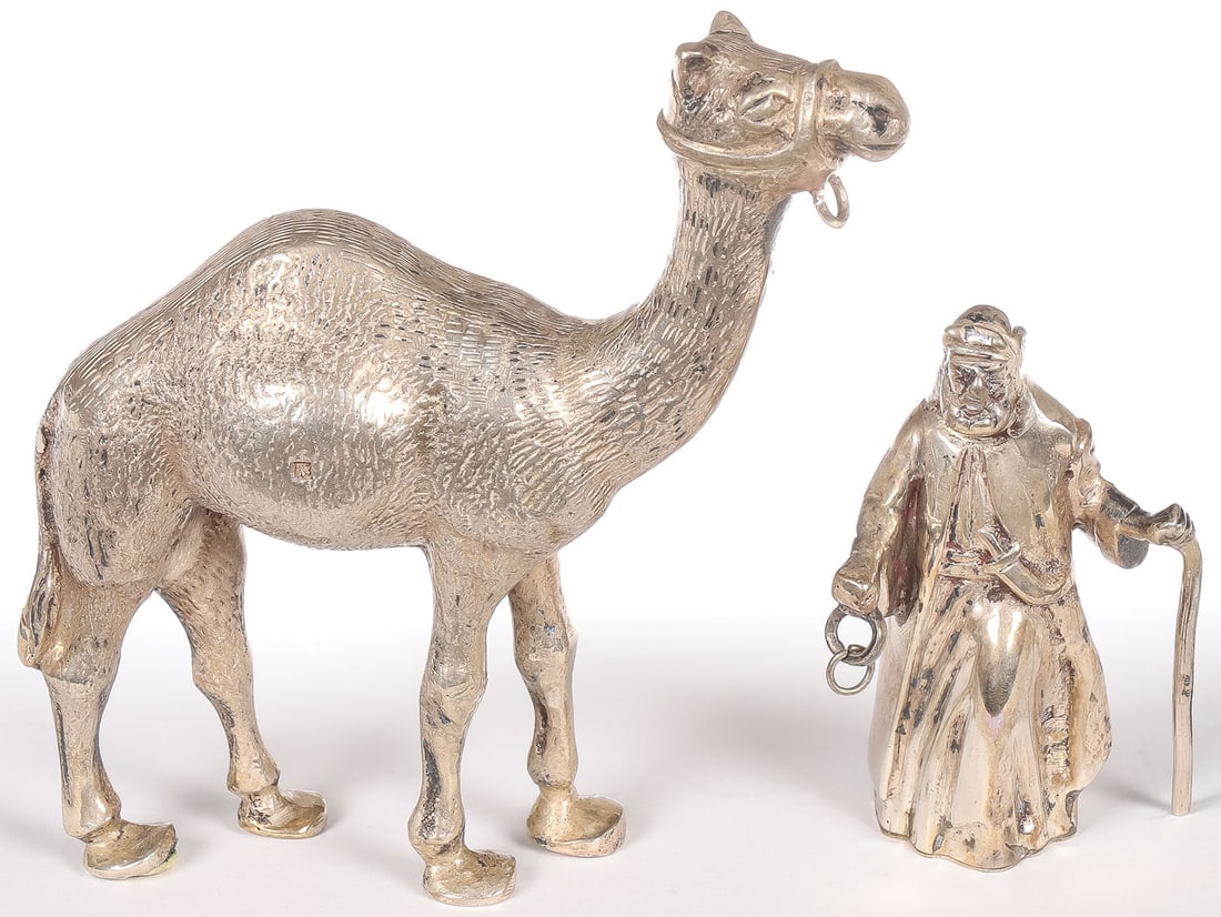 SILVER ARAB AND CAMEL (1 of 2)