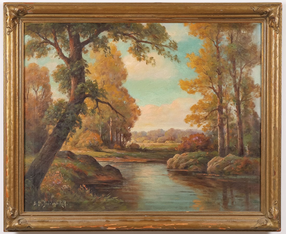SIGNED PODCHERNIKOFF LANDSCAPE (1 of 4)