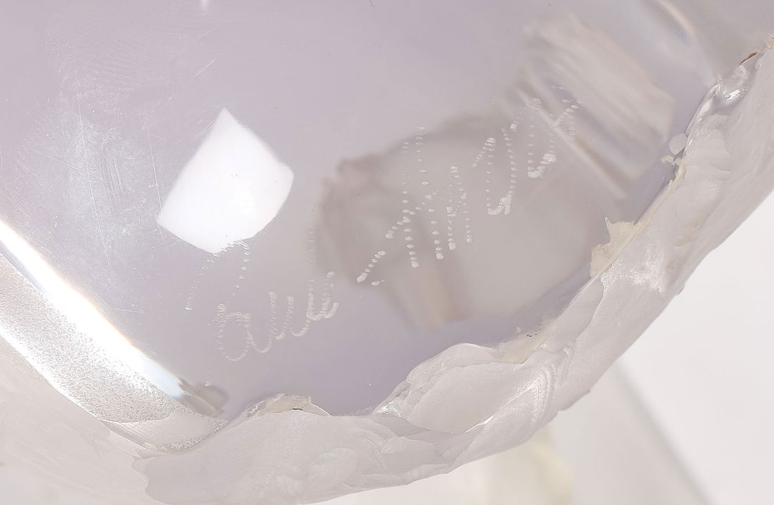 SIGNED ACRYLIC BUST - 3