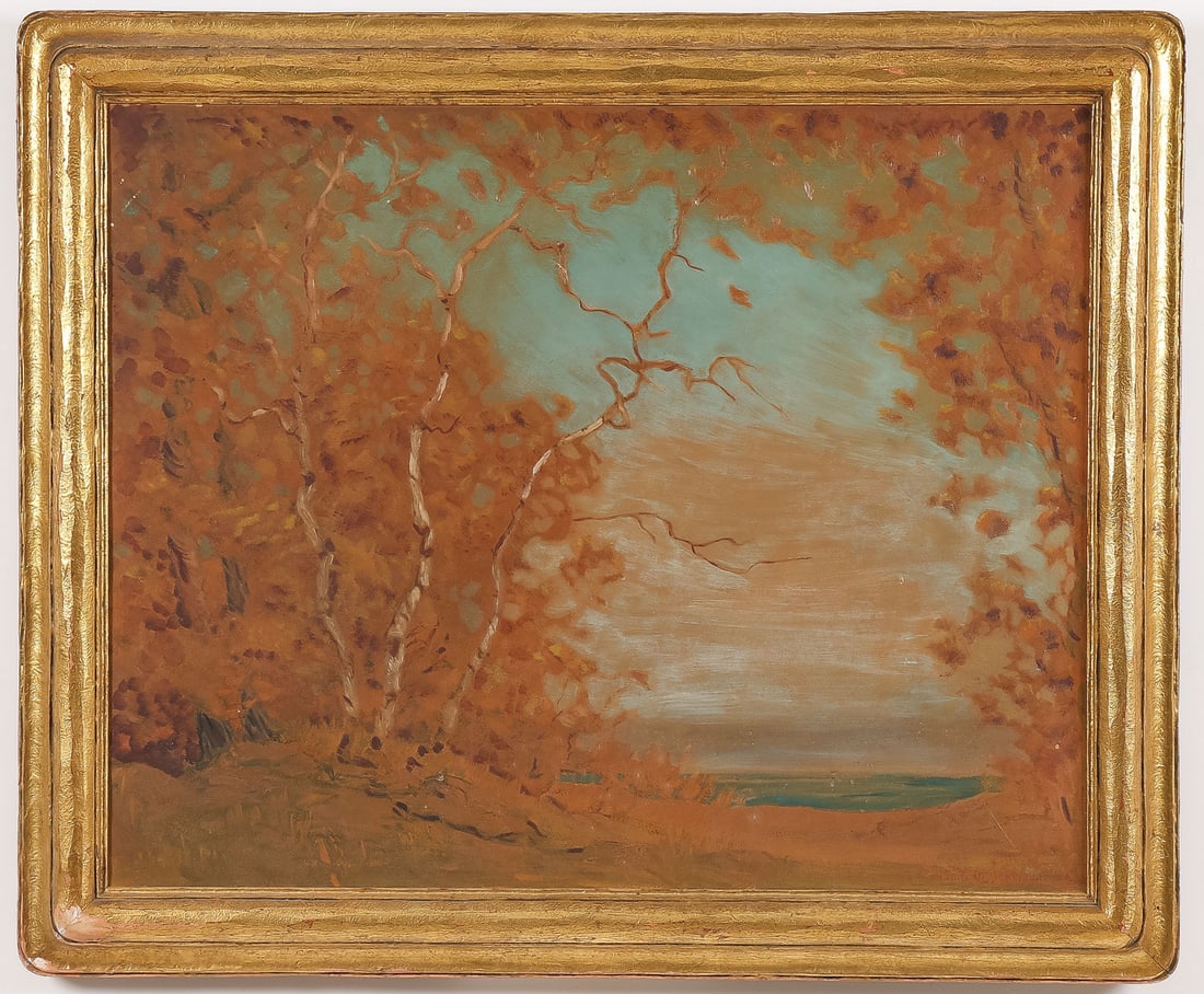 VINTAGE NEWCOMB MACKLIN GILT FRAME (1 of 4)