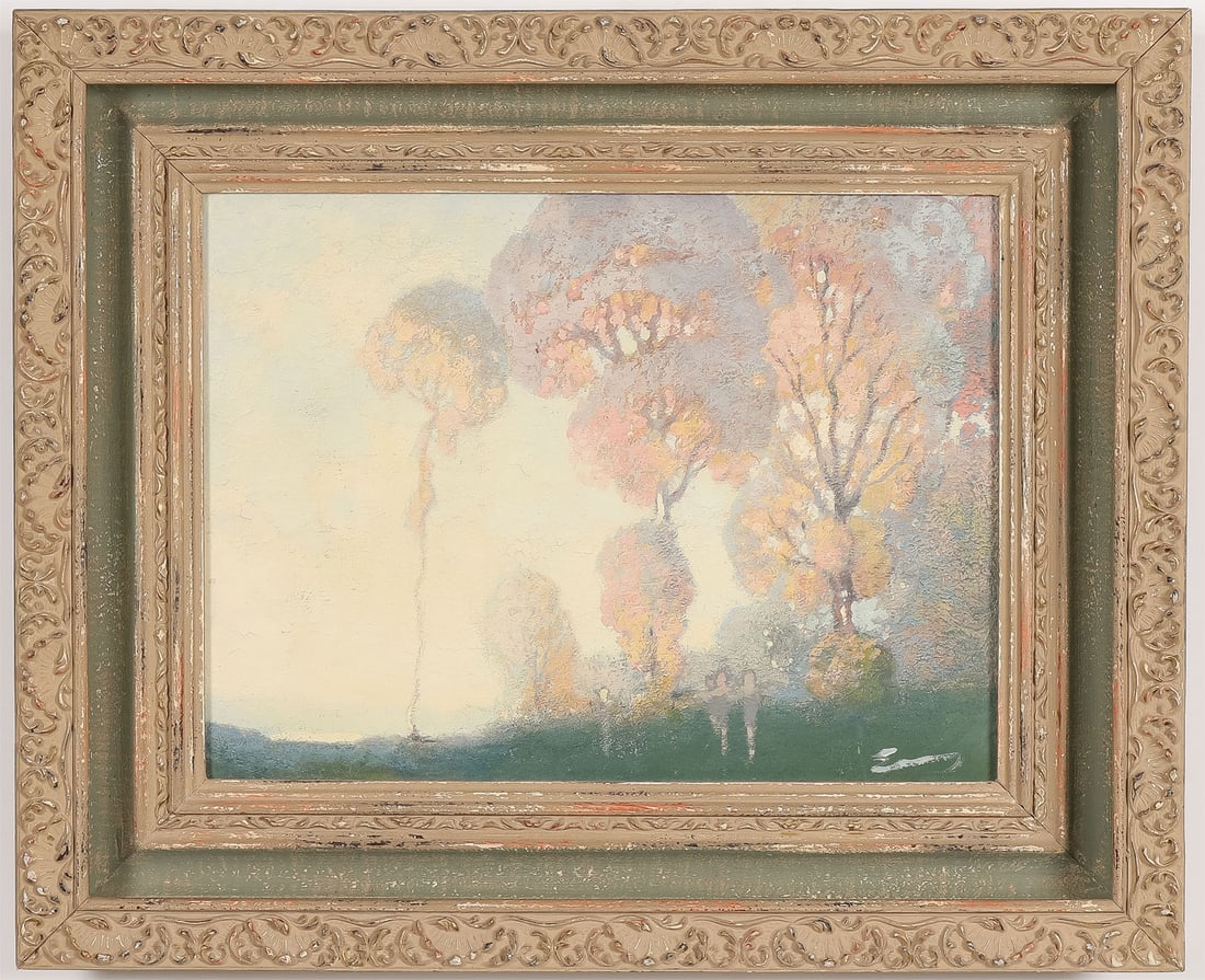 GREAT TONALIST LANDSCAPE BY EMERSON (1 of 3)
