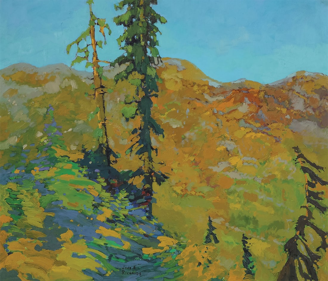 SIGNED BRITISH COLUMBIA LANDSCAPE (1 of 3)