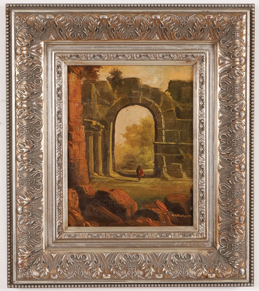 PR SIGNED ITALIAN OIL PAINTINGS (1 of 6)