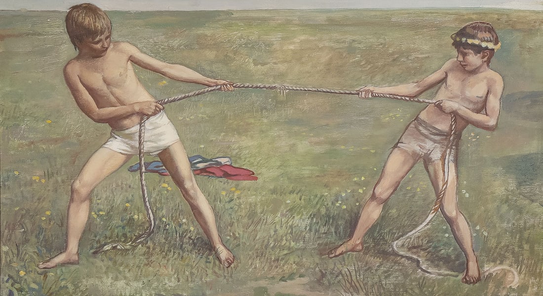 SIGNED RUSSIAN PAINTING (1 of 3)