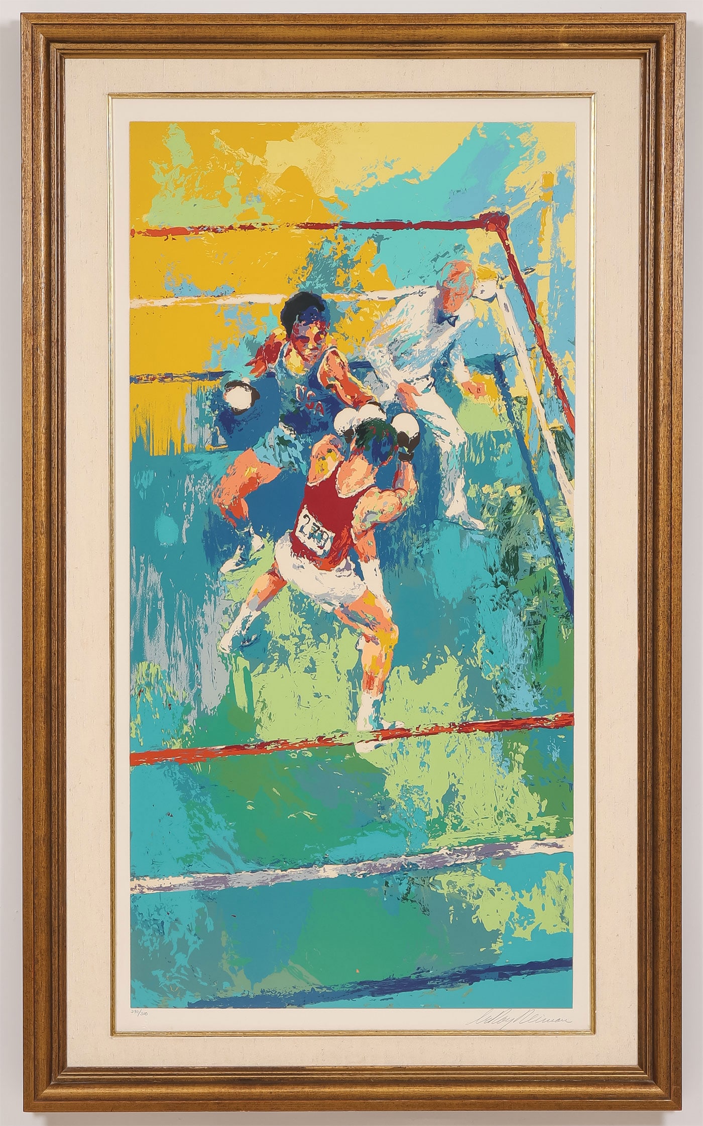 PR LEROY NEIMAN OLYMPIC SERIGRAPHS, 1980 (1 of 6)