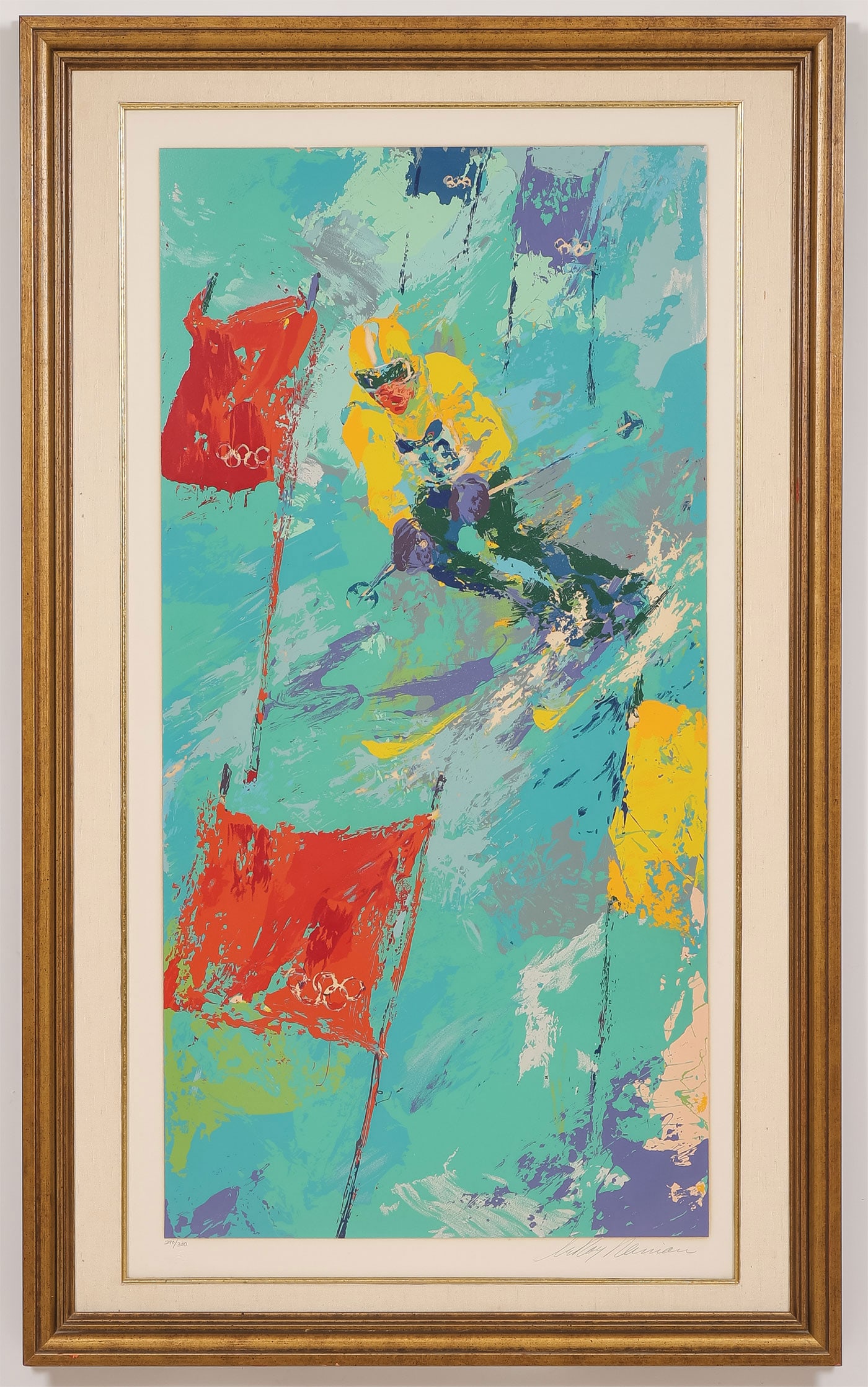 PR LEROY NEIMAN OLYMPIC SERIGRAPHS, 1980 (1 of 6)