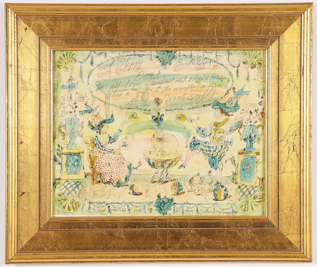PR SIGNED ORIGINAL CONGER METCALF PAINTINGS (1 of 6)