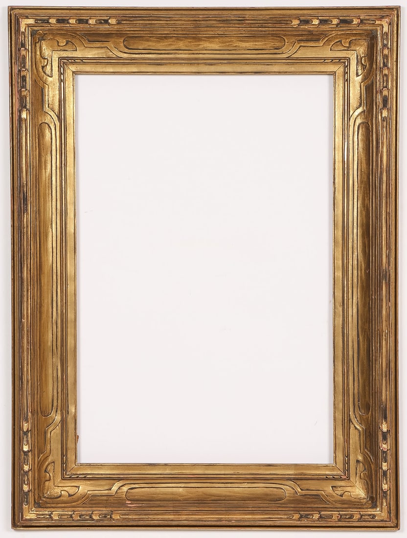 NEWCOMB MACKLIN CARVED TAOS FRAME (1 of 2)