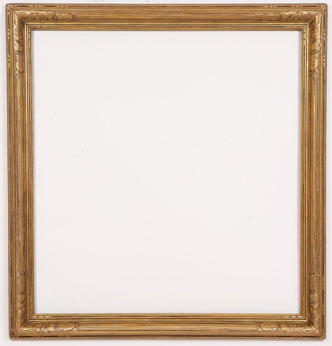 GOOD CARVED GILT WOOD NEWCOMB MACKLIN FRAME (1 of 2)