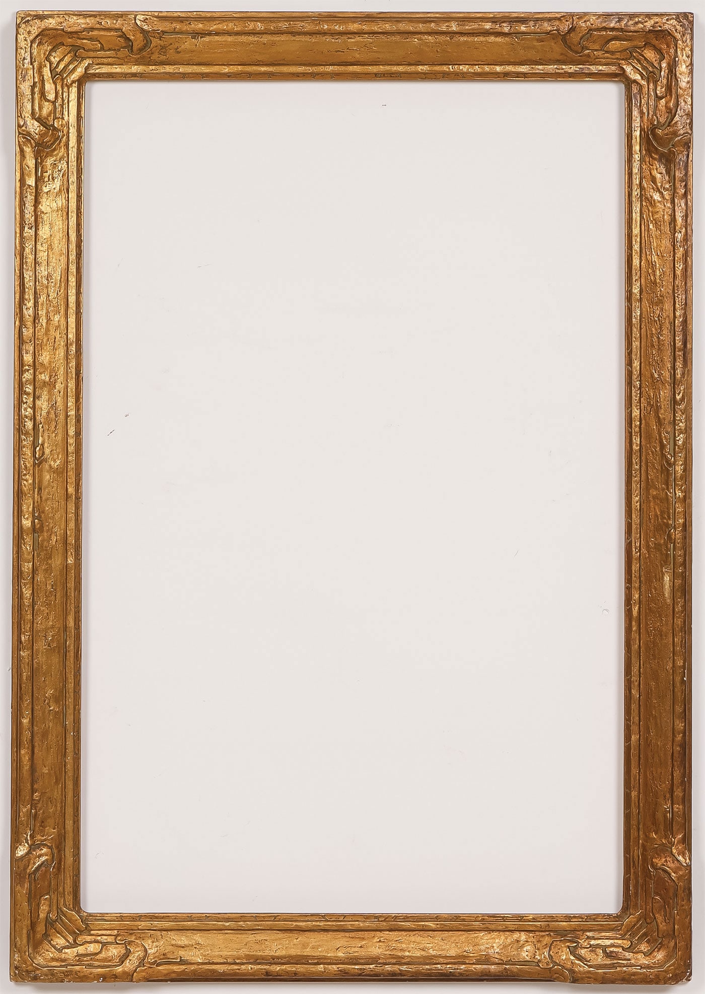 GOOD TAOS CARVED GILT WOOD FRAME (1 of 2)