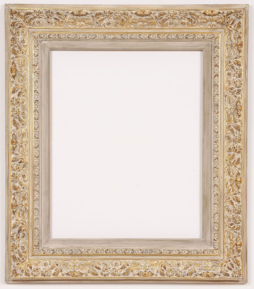 DECORATIVE CARVED WOOD NEWCOMB MACKLIN FRAME (1 of 2)