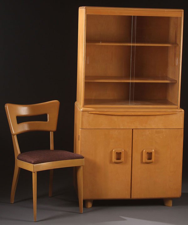 10 PC HEYWOOD WAKEFIELD DINING ROOM SET MID CENTURY Apr 15, 2014