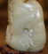 A CHINESE CARVED WHITE JADE BOULDER - 4