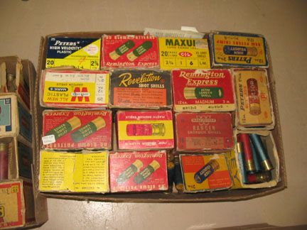 OVER 140 VINTAGE SHOTGUN SHELL BOXES early to mid - 2