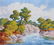 BIRGER SANDZEN OIL PAINTING SIGNED & DATED 1949 - 2