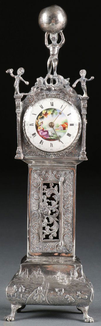 A VERY FINE SCANDINAVIAN MINIATURE SILVER MODEL (1 of 3)