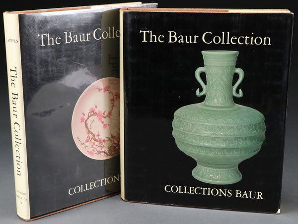 ASIAN ART BOOKS; TWO VOLUMES, THE BAUR COLLECTION (1 of 2)