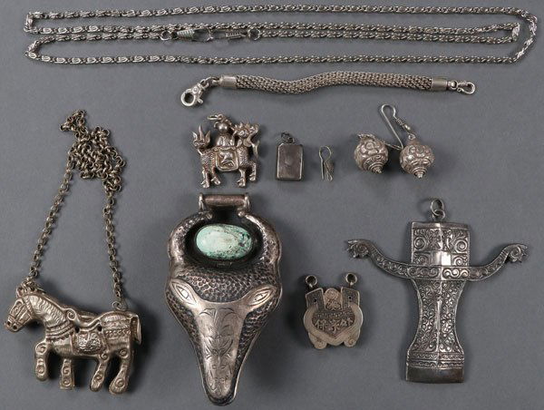 A Group Of Michael Horse Jewelry