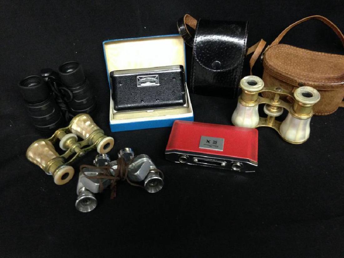 Lot Of Assorted Opera Glasses And Cases Lemaire (1 of 4)