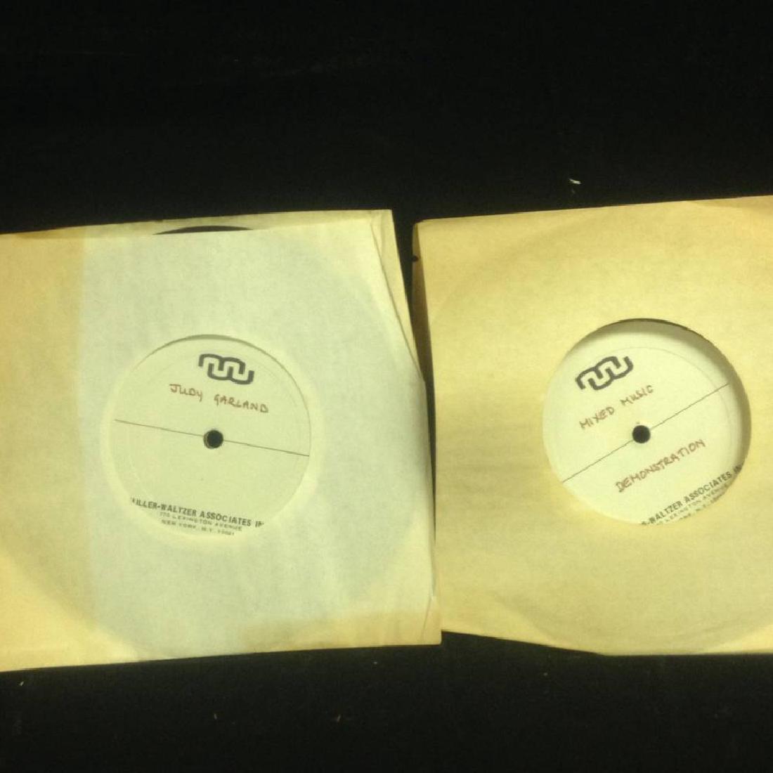 Pair Of Demo Records Judy Garland And Mixed Music: Pair Of Demo Records Judy Garland And Mixed Music Est VAlue $20-60
