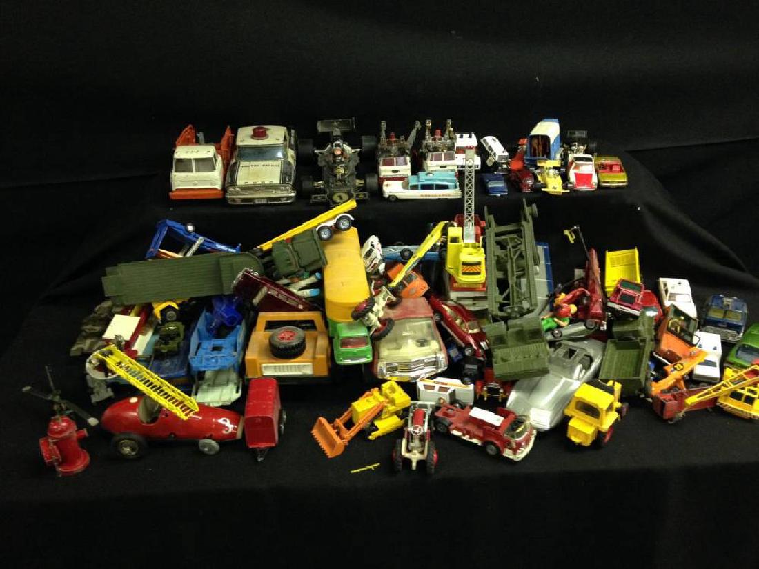 Lot Of Plastic And Metal  Toy Trucks (1 of 4)