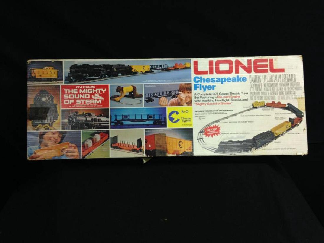 lionel chesapeake flyer train set