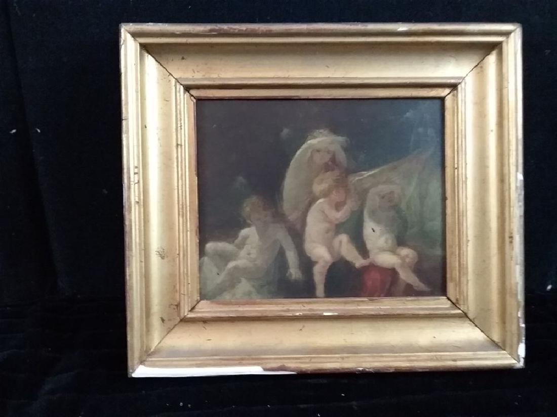 Old Masters Painting Framed 10.75H x 12.25W (1 of 4)