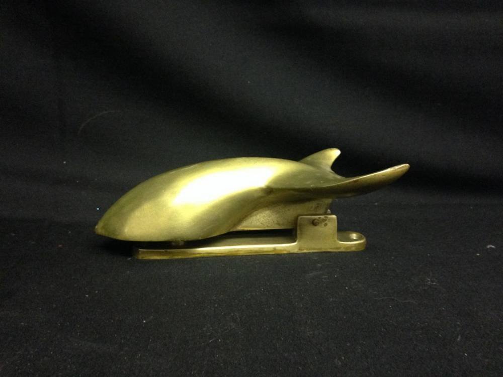 Bronze Whale Tail Door Knocker: Bronze Whale Tail Door Knocker Est Value $100-200