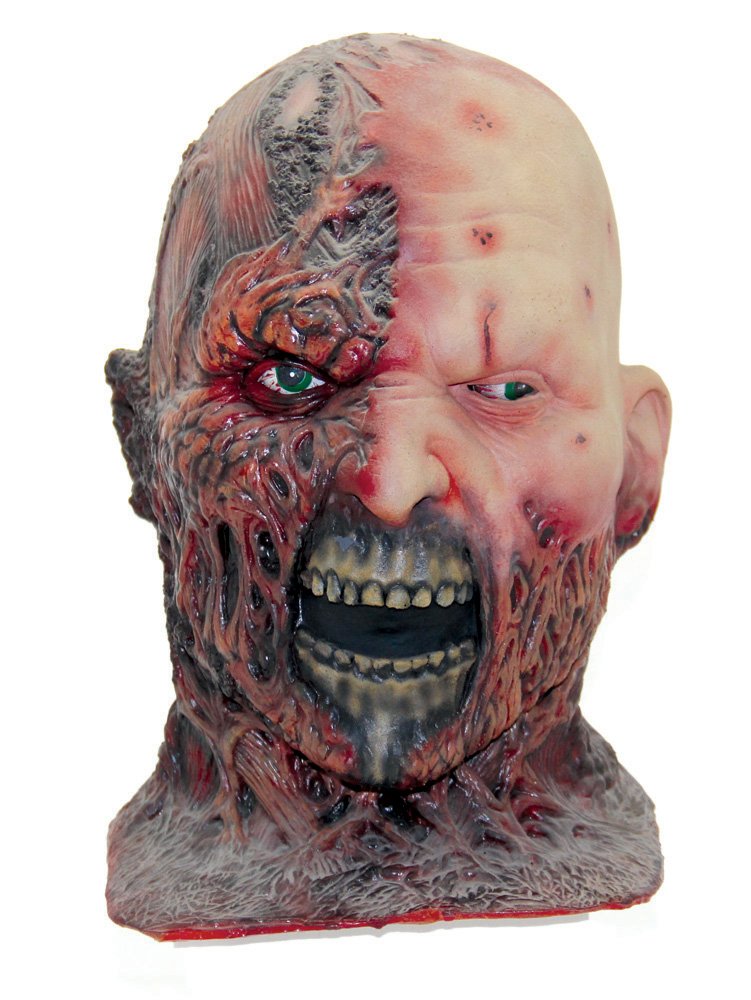 Darkman Mask: Darkman Mask. Alterian Studio's Ghost Factory released this high-quality pullover Darkman mask in 1990. The mask is modeled after Liam Neeson, who plays the fire-burned vigilante in Sam Raimi's cult f