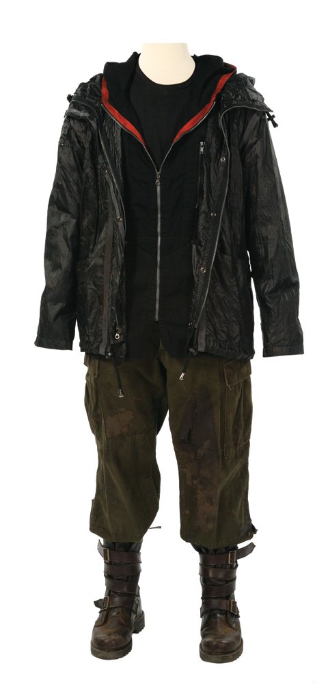 Peeta Heavily Distressed Arena Costume: Peeta Heavily Distressed Arena Costume from The Hunger Games. Worn by Josh Hutcherson as Peeta, the male tribute from District 12, after the struggle with Cato and the muttations at the cornucopia. Co