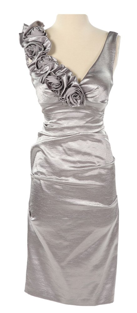 Capitol Citizen Silver Dress: Capitol Citizen Silver Dress from The Hunger Games. A silver dress worn by actress Marie Emery as a citizen of the Capitol. Starting at $100