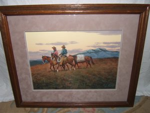Western Water Color by Austin Deuel