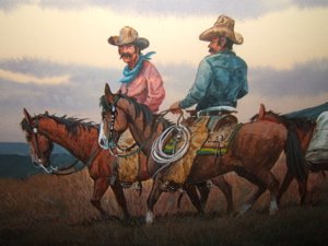 Western Water Color by Austin Deuel - 2
