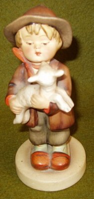 hummel boy with lamb