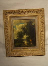 2: Antique William Hart Painting