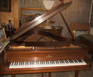 23: Antique Steinway Baby Grand Piano