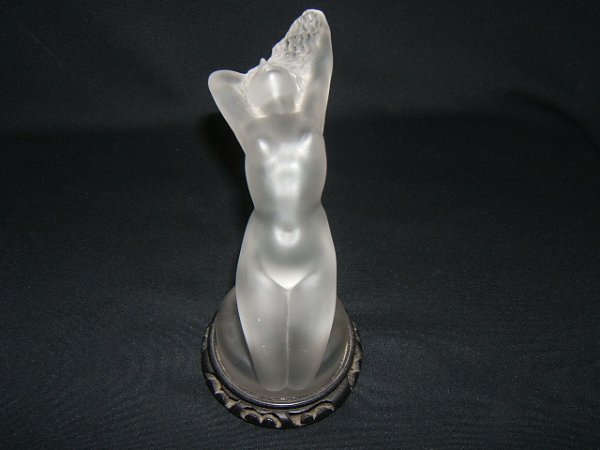 Antique Lalique(?) Nude Statue - 2