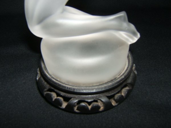 Antique Lalique(?) Nude Statue - 3