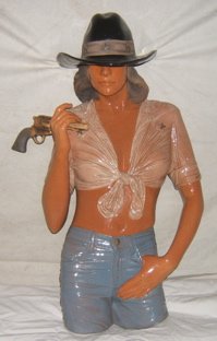 Marc Sijan - One of a Kind - Cowgirl Sculpture