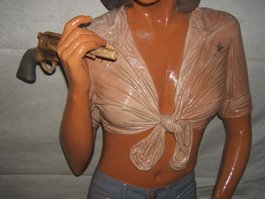 Marc Sijan - One of a Kind - Cowgirl Sculpture - 2