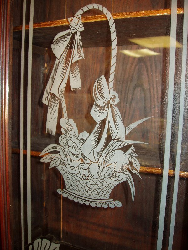 Italian China Cabinet-Hutch - 4