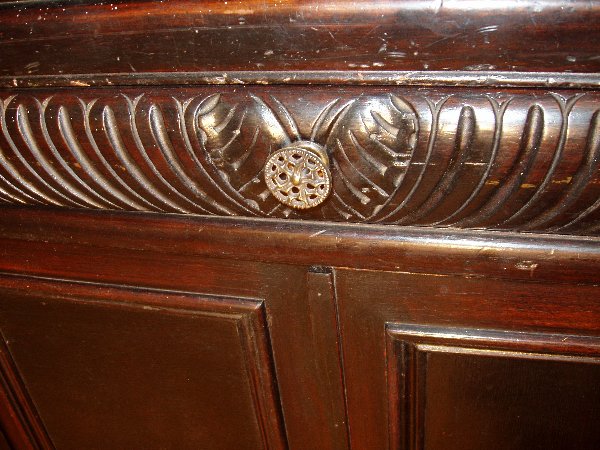 Italian China Cabinet-Hutch - 5