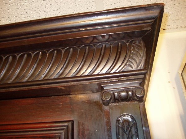 Italian China Cabinet-Hutch - 7