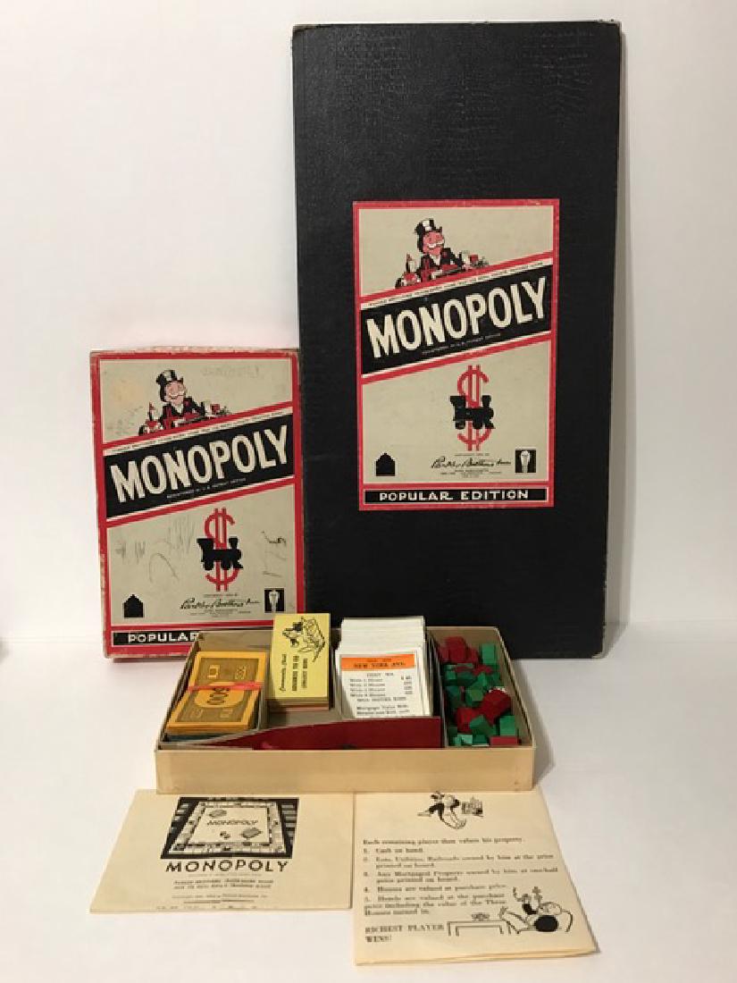 Rare 1954 Parker Brothers MONOPOLY Game: Rare 1954 Parker Brothers MONOPOLY Game
