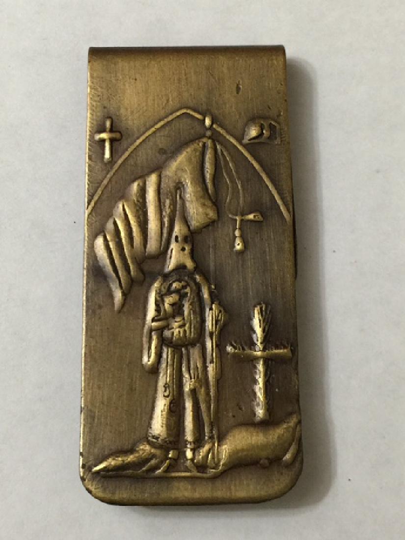 KKK - Klan Member Money Clip Salem Mass Witch: Daniel Low & Co â€“ Multiple Photos Posted