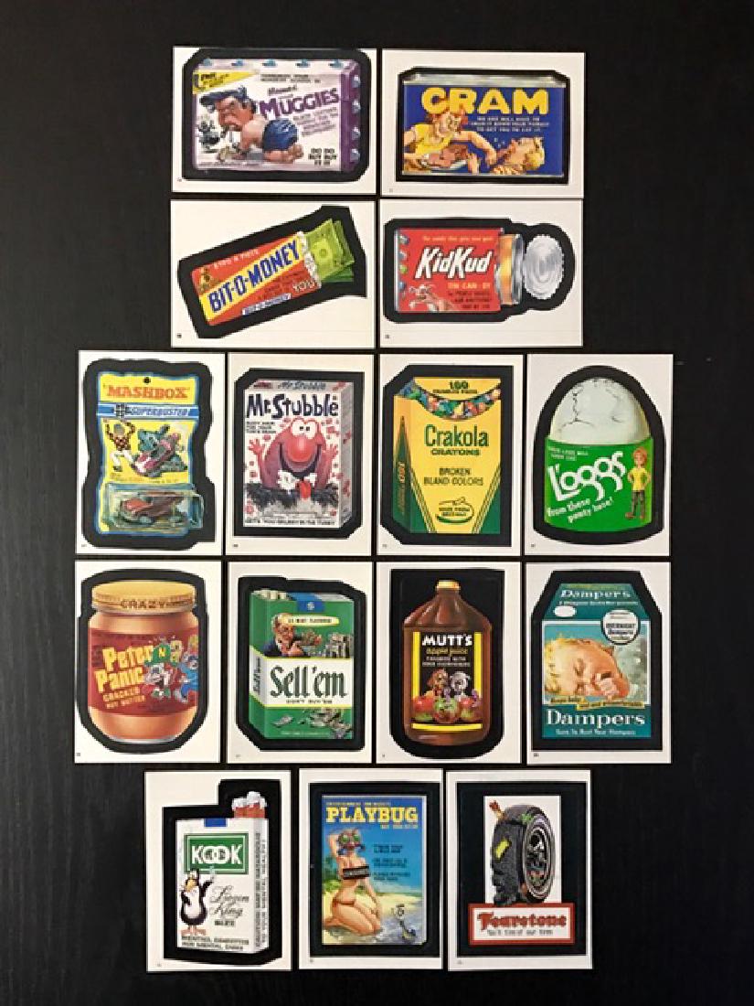 15 Rare Original TEST Issue Wacky Packages Cards: Original 1986 Test Issue Sticker Cards â€“ MINT Extremely Hard to Find