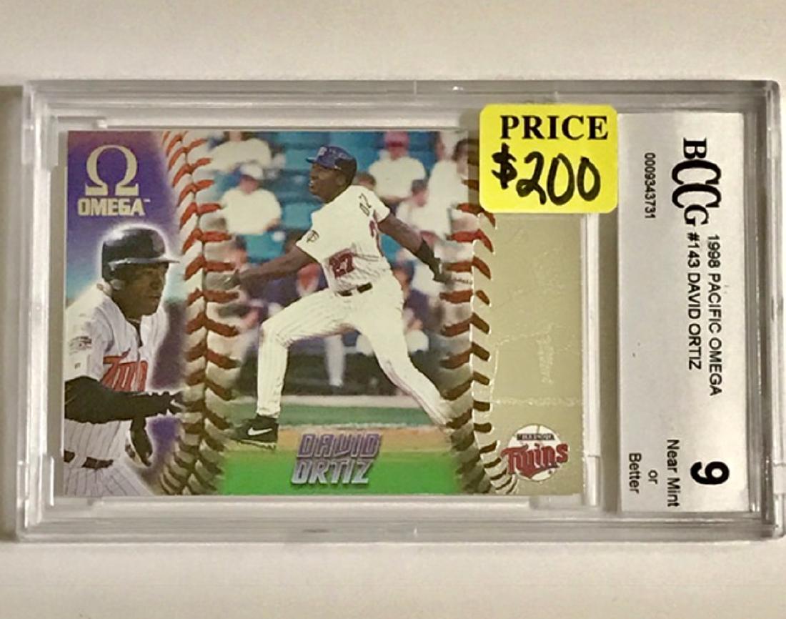 Mint Grade DAVID ORTIZ Rookie Baseball Card: Mint Grade DAVID ORTIZ Rookie Baseball Card
